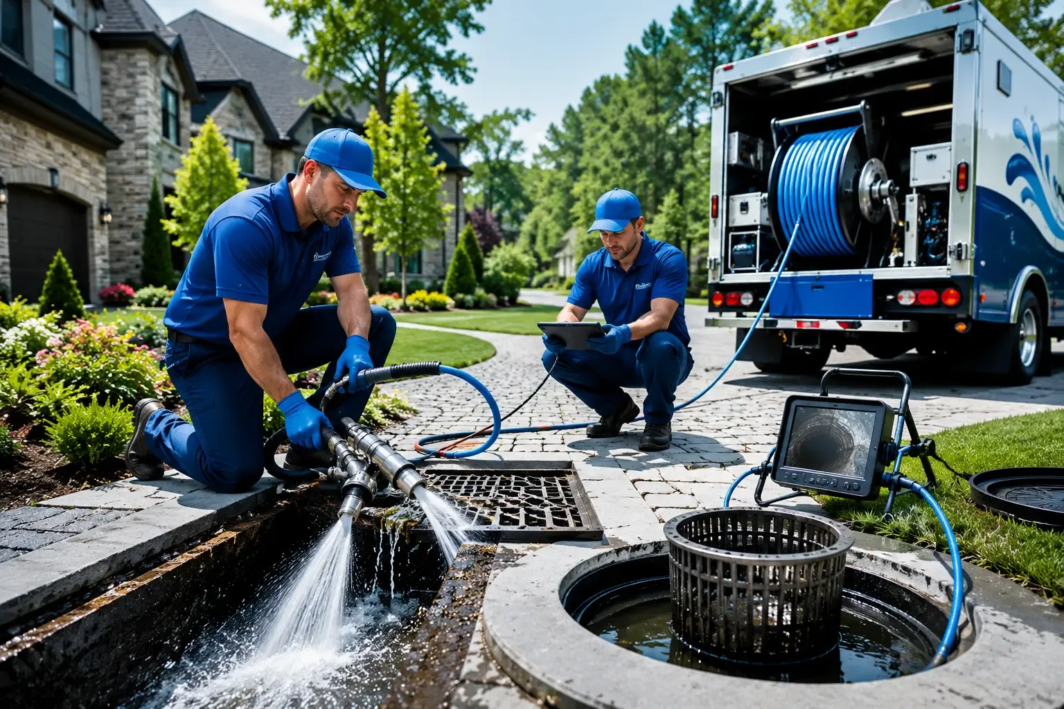 Local outdoor drain cleaning professionals in Valliant, OK